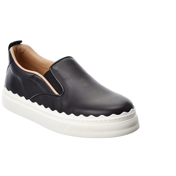 Chloe Shoes - Chloe Lauren Leather Sneaker
